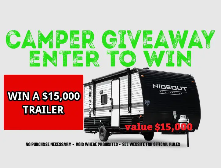Great American RV Show Real Deal Show Camper Giveaway - Win A $15,000 KEYSTONE Hideout Travel Trailer