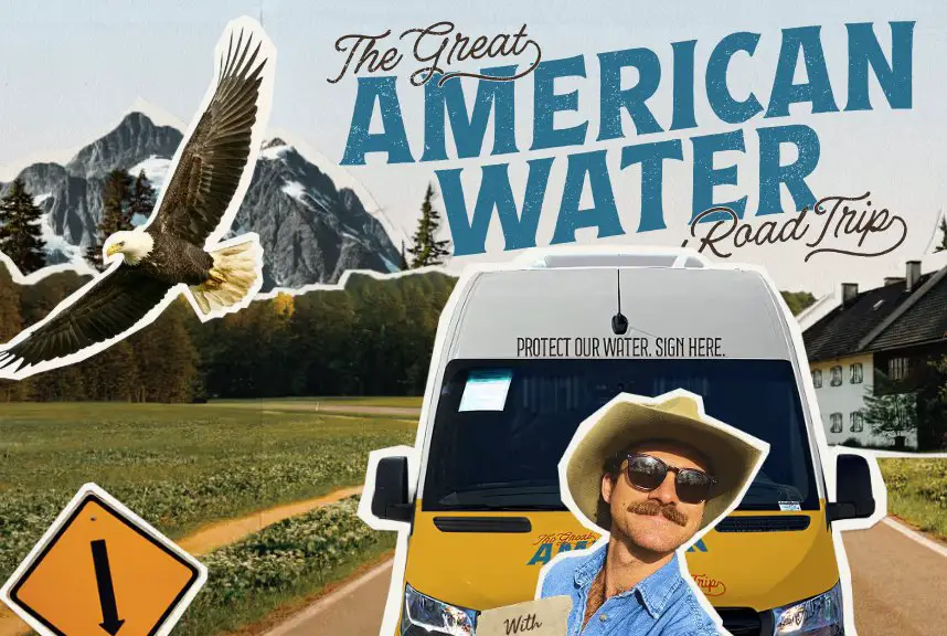 Great American Water “Roadtrip” Sweepstakes - Win a Van, River Rafting Trip Or Ticketmaster Vouchers