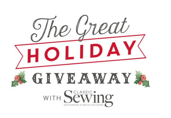 Great Holiday Giveaway with Classic Sewing Sweepstakes - Win A Bernette 05 CRAFTER Sewing Machine & More