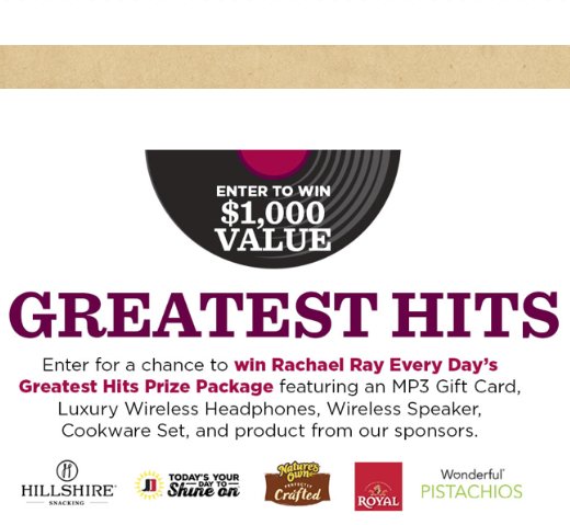 Greatest Hits Sweepstakes