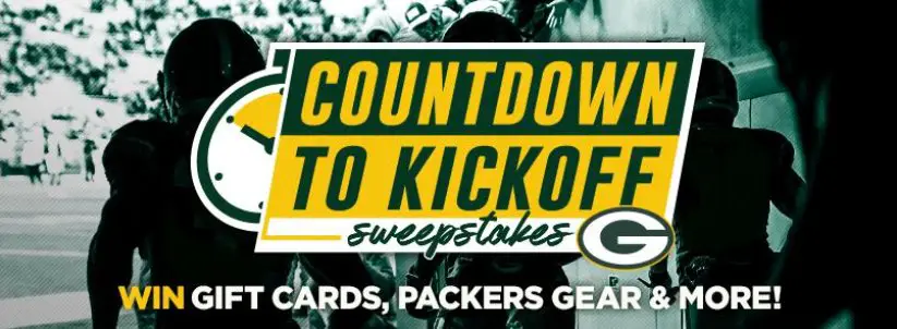 Green Bay Packers 2024 Countdown To Kickoff Sweepstakes - Win Game Tickets, Prize Packages & More