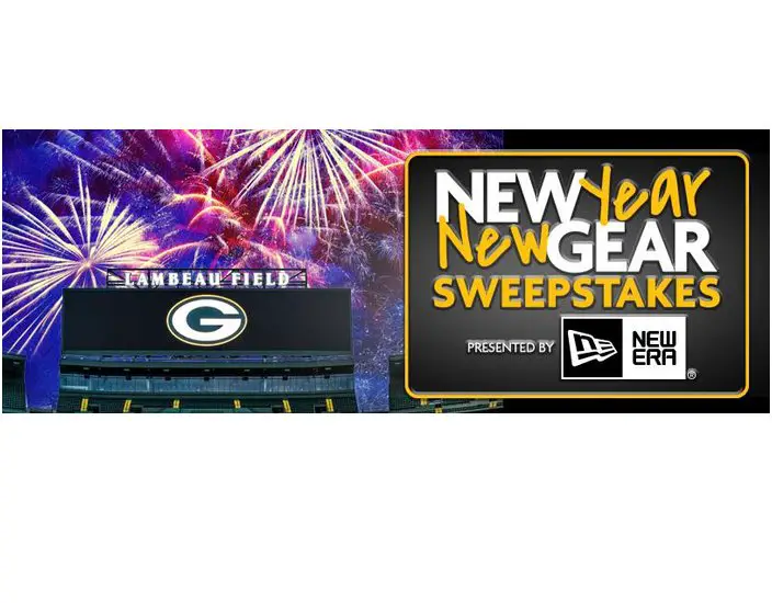 Green Bay Packers 2025 New Year, New Gear Sweepstakes - Win A Special Prize Package & A Gift Card