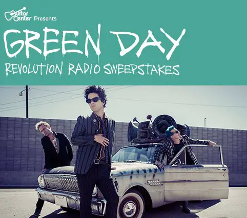 Green Day Revolution Radio Sweepstakes!