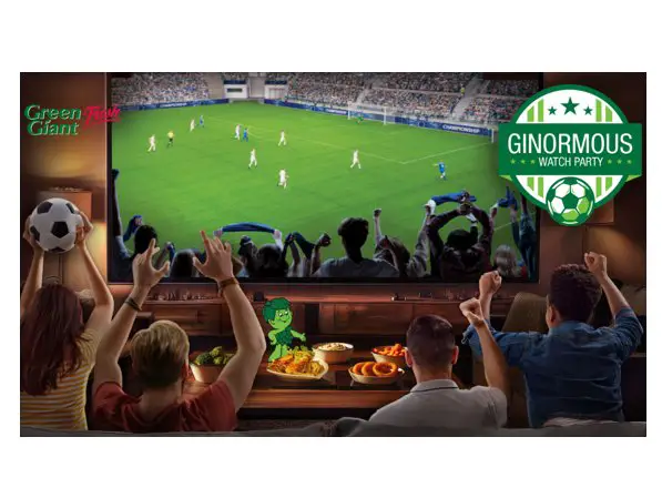 Green Giant Fresh Giant Watch Party Sweepstakes - Win a 100-inch Smart TV