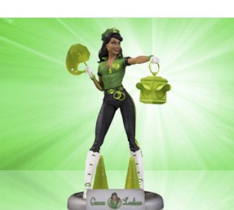 Green Lantern Jessica Cruz Statue Sweepstakes