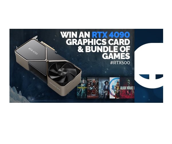 Green Man Gaming Winter Sale RTX #500 Bundle Giveaway - Win An NVIDIA GeForce RTX 4090 And PC Games
