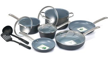 GreenLife Non-Stick Gourmet $99.99 Cookware Set Giveaway from Leite's Culinaria!