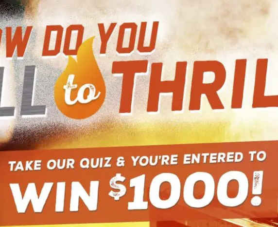 Grill to Thrill Sweepstakes