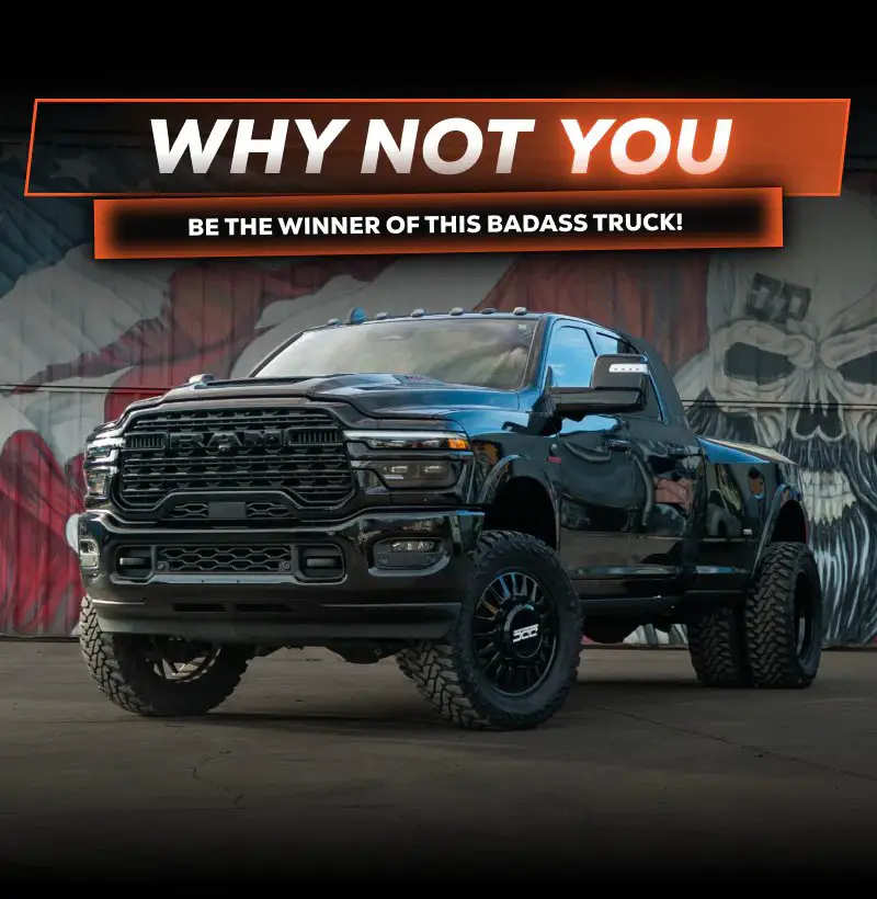 Grip Lock Ties Sweepstakes - Win A 2025 Ram 3500 Limited