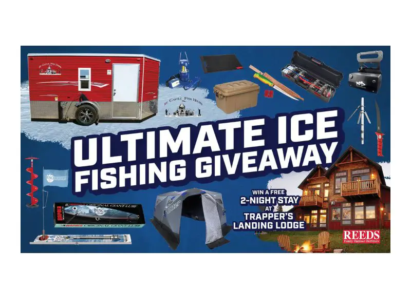 GS Media & Events Ultimate Ice Fishing Giveaway - Win An Ice Fishing House & More