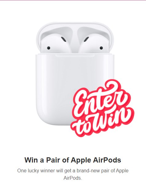 GTC Agency's Free Apple AirPods Giveaway – Win A Pair Of Apple AirPods
