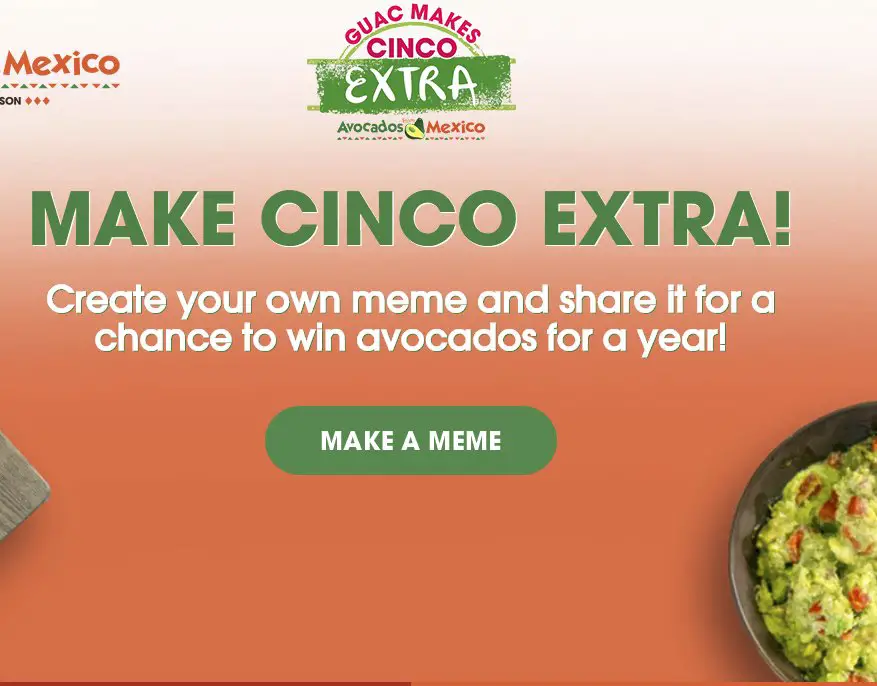 Guac Is Extra Sweepstakes