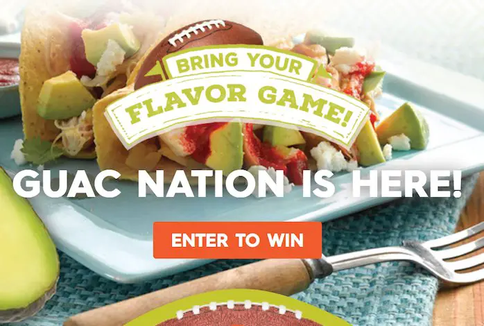 Guac Nation Sweepstakes
