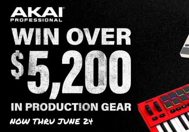 Guitar Center “Beat Lab” Sweepstakes - Win an Akai Music Production Prize Pack Worth Over $5,200