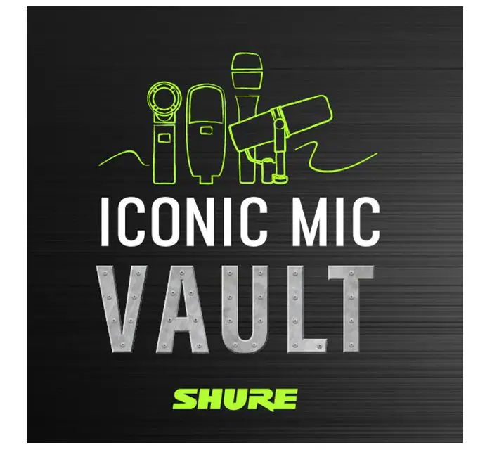 Guitar Center Shure Iconic Mic Vault Giveaway - Win Six Shure Microphones (10 Winners)
