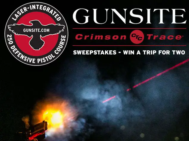 Gunsite 250 Laser Course Sweepstakes