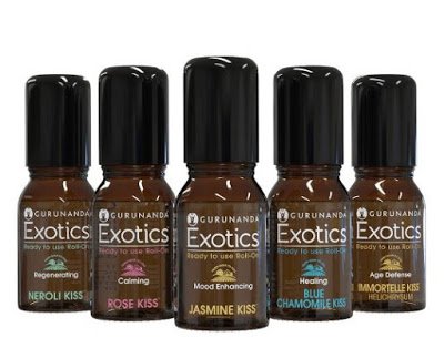 GuruNanda Premium Essential Oils Roll On