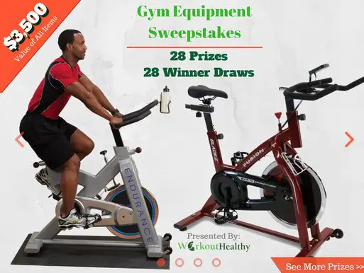 Gym Equipment Sweepstakes