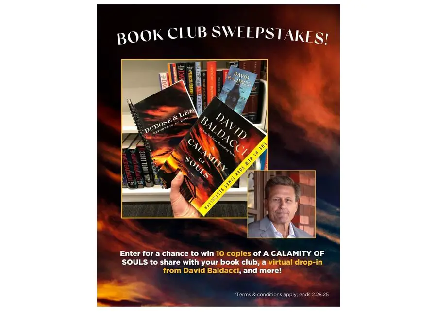 Hachette Book Group A Calamity Of Souls Book Club Sweepstakes - Win Books, Merch & More