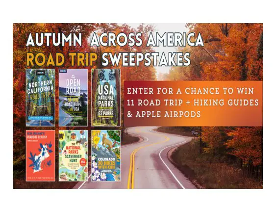 Hachette Books Autumn Across America Road Trip Sweepstakes - Win A Road Trip Book Bundle + AirPods