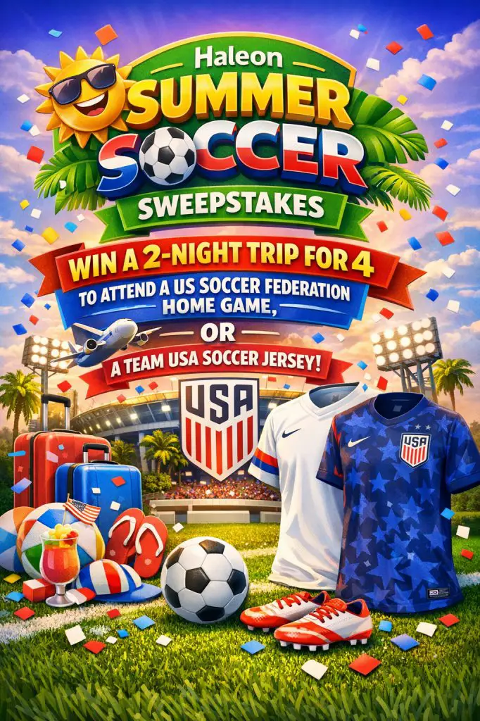 Haleon Summer Soccer Sweepstakes – Win A Trip For 4 To Attend A Soccer Game