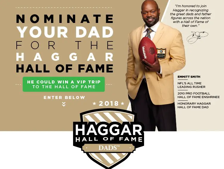 Hall of Fame Dads Contest