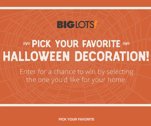 Halloween Decoration Sweepstakes