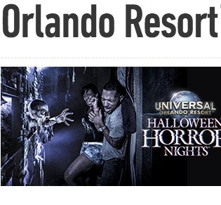 Halloween Horror Nights Sweepstakes