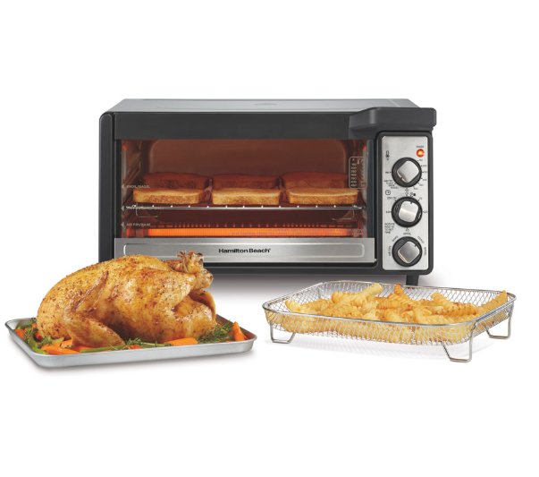 Hamilton Beach 6 Slice Sure-Crisp Air Fry Oven Giveaway