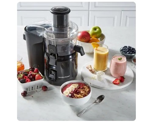 Hamilton Beach Big Mouth Juice & Blend 2-in-1 Juicer and Blender Giveaway - Win a Hamilton Beach Blender and Juicer