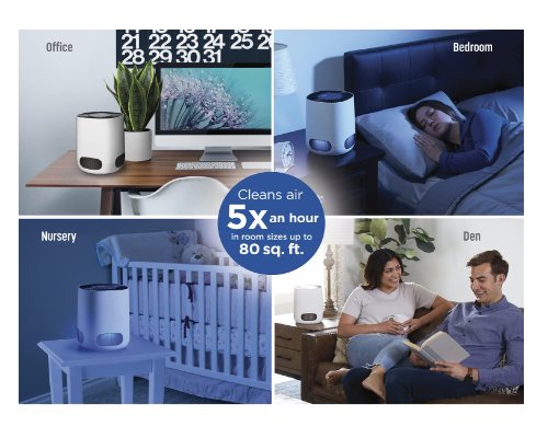 Hamilton Beach Brands Inc. Giveaway - Win A Clorox Tabletop True HEPA Air Purifier
