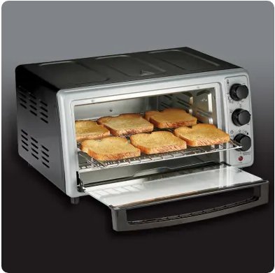 Hamilton Beach  Proctor Silex 6 Slice Simply - Crisp Toaster Oven Giveaway
