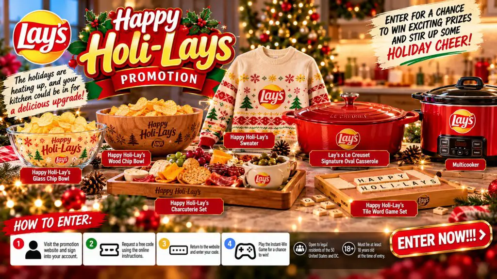 Happy Holi-Lays Promotion – Win Le Creuset Cookware, Multicookers & Exciting Prizes (1,297 Winners)