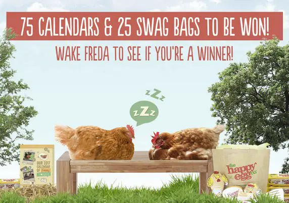 #HappyEggCalendarGirls Instant Win Game