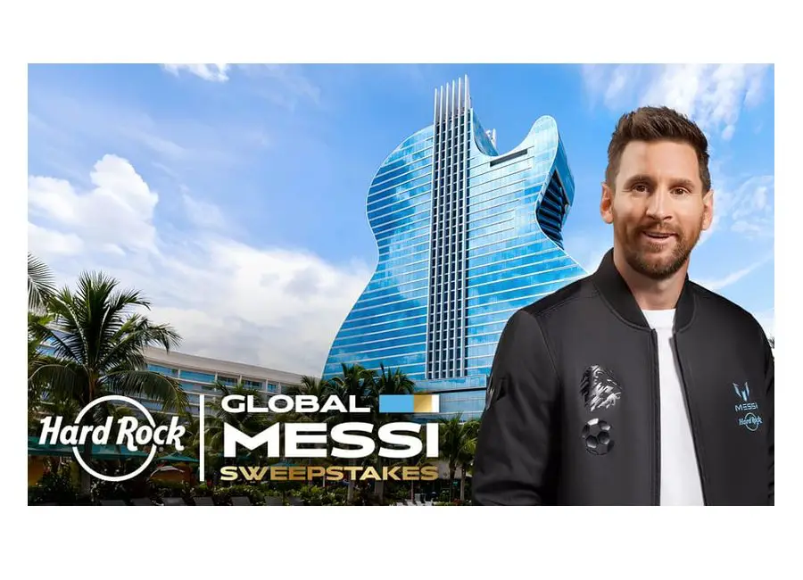 Hard Rock Global Messi Sweepstakes Hard Rock Promotion 2026 - Win A Trip To Meet Lionel Messi & More