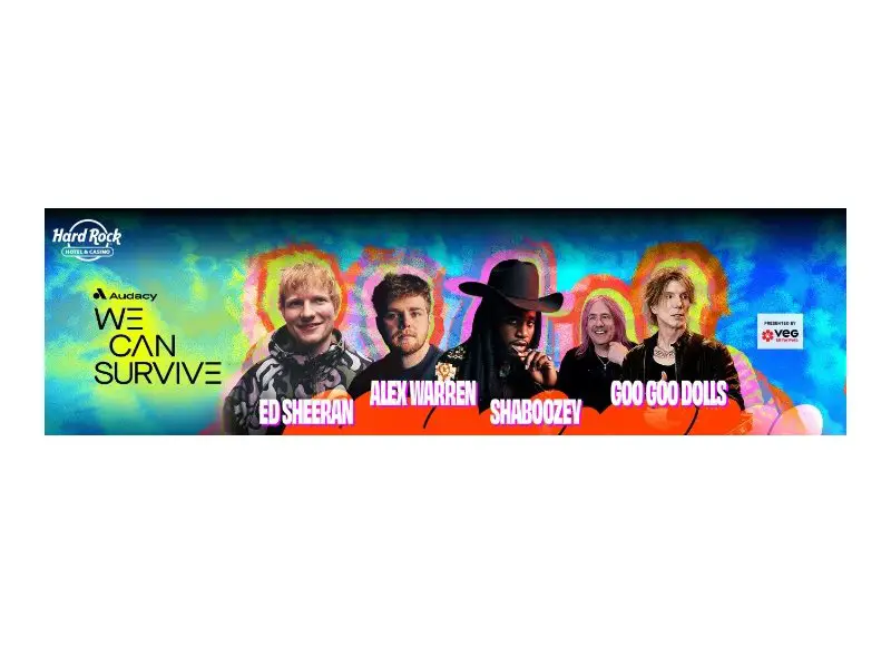 Hard Rock X Audacy “We Can Survive” Concert Giveaway - Win Concert Tickets & More