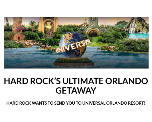 Hard Rock X Epic Orlando Getaway Giveaway - Win a Trip for 4 to Universal Orlando Resort in Florida