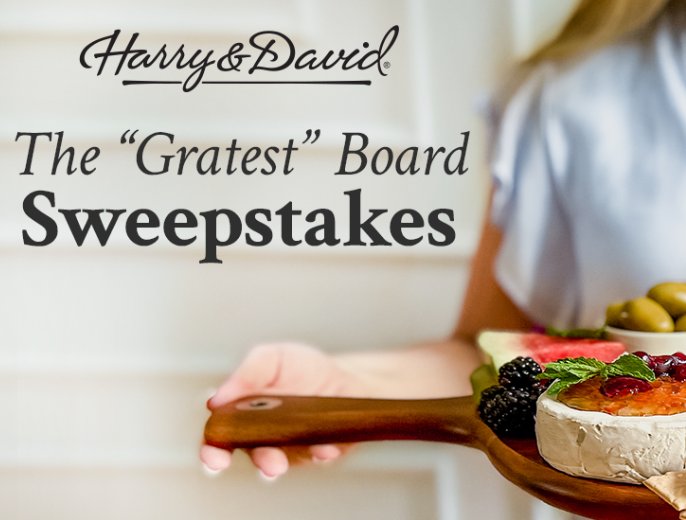 Harry & David Greatest Board Sweepstakes - Win a Meat and Cheese Gift Box and More