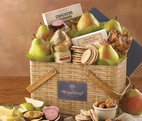 Harry and David Summer Picnic Basket Gift Tin Sweepstakes
