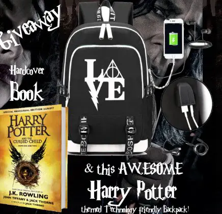 Harry Potter Hardcover + Backpack