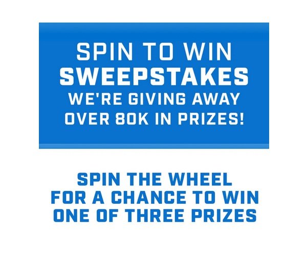 Hart Tools Spin to Win Sweepstakes 2022 - Win Gift Cards, Battery Packs and More