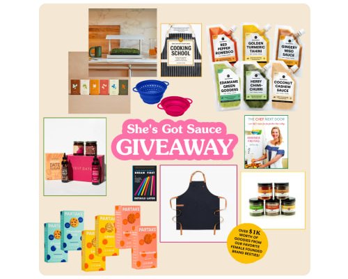 Haven's Kitchen She's Got The Sauce Giveaway - Win Cookbooks, Cookies, Spices And More
