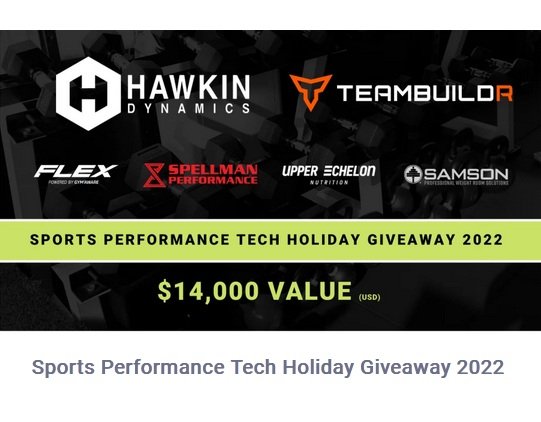 Hawkin Dynamics Sports Performance Holiday Giveaway - Win A $14,000 Workout Package