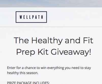 Healthy And Fit Prep Kit Giveaway