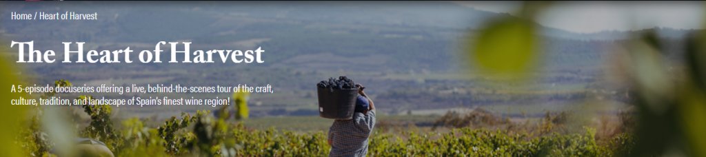 Heart of Harvest Sweepstakes - Win A Trip For 2 To Rioja, Spain