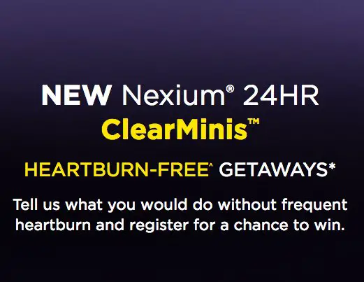 Heartburn-Free Getaways Sweepstakes