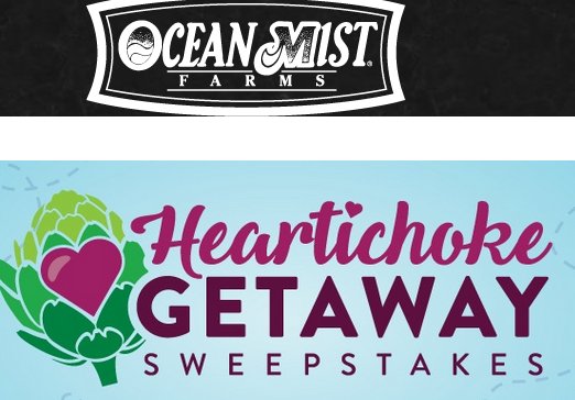 Heartichoke Getaway Sweepstakes