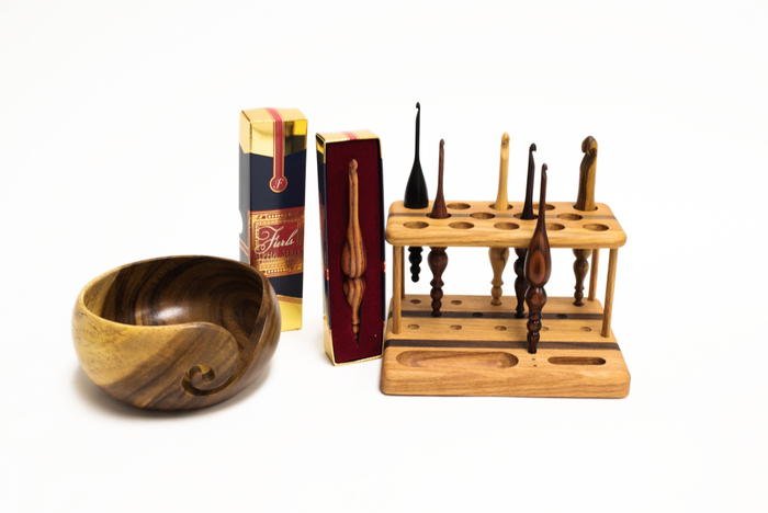 Heirloom Crochet Hook Set, Organizer and Bowl