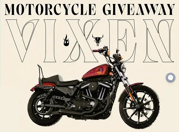 Hell Babes Vixen Motorcycle Giveaway - Win A Custom Harley Davidson Sportster