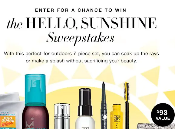 Hello, Sunshine Sweepstakes